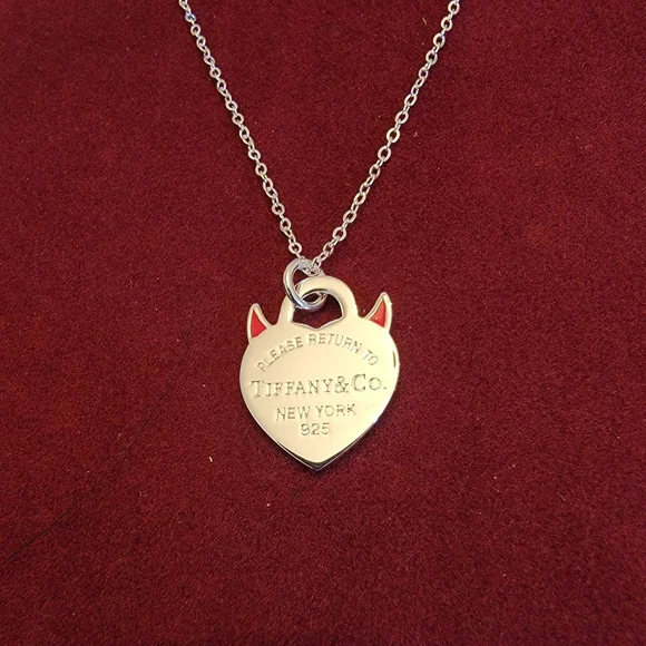 Tiffany & Co. Silver Heart Necklace - Picture 3 of 6